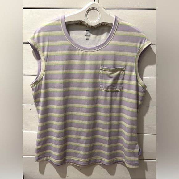 Striped Sleeveless Top – Helly Hansen – Size XL - Picture 1 of 8